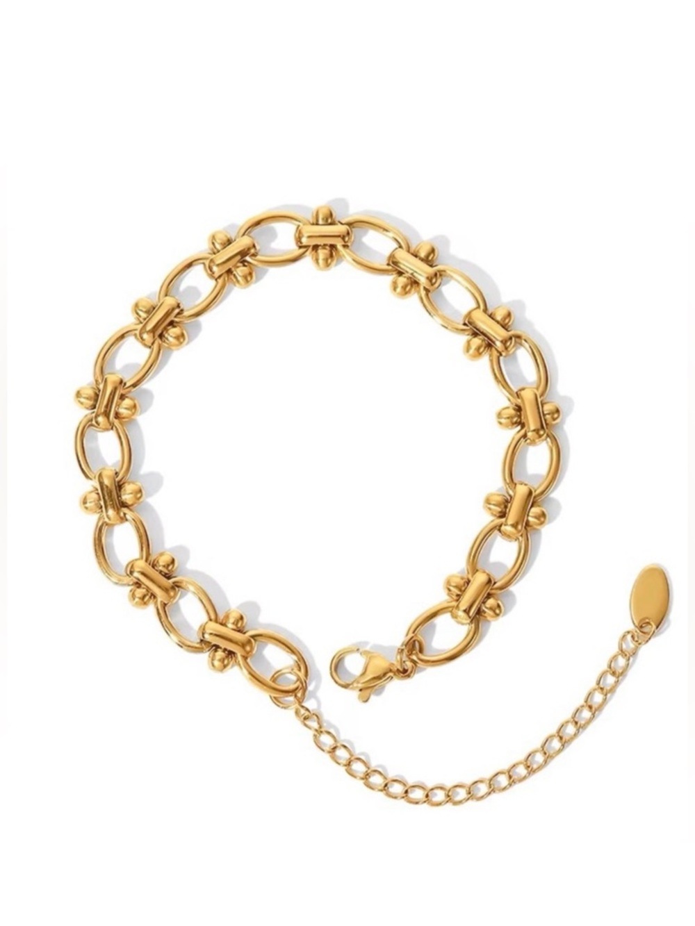 18K Gold Plated Chain Bracelet